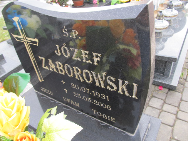 Józef Zaborowski 1931 Góra Motyczna - Grobonet - Wyszukiwarka osób pochowanych