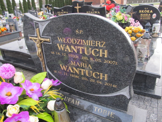 Maria Wantuch 1938 Góra Motyczna - Grobonet - Wyszukiwarka osób pochowanych