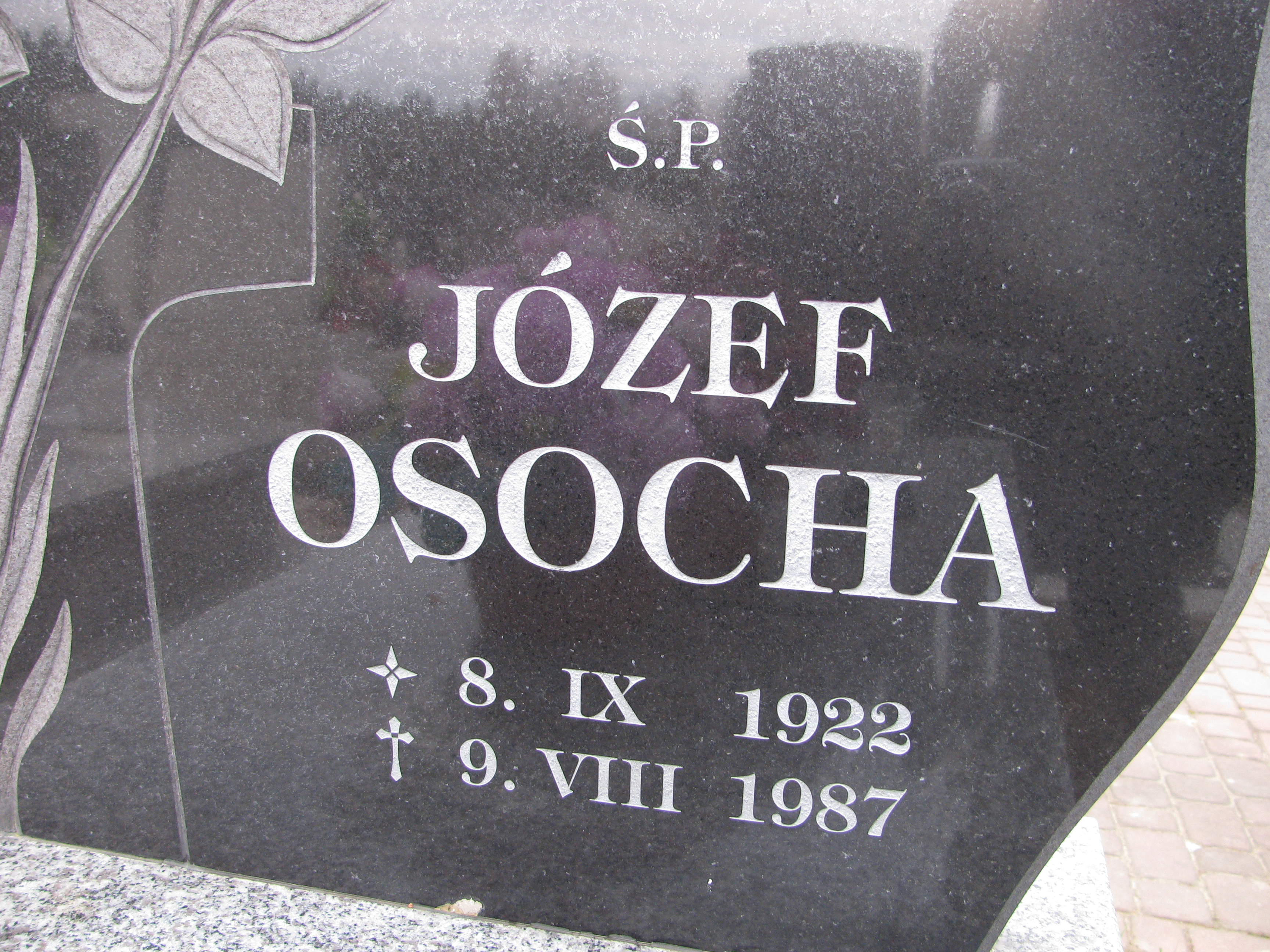 Józef Osocha 1922 Góra Motyczna - Grobonet - Wyszukiwarka osób pochowanych