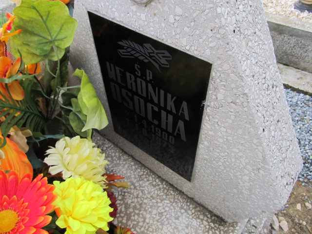 Weronika Osocha 1900 Góra Motyczna - Grobonet - Wyszukiwarka osób pochowanych