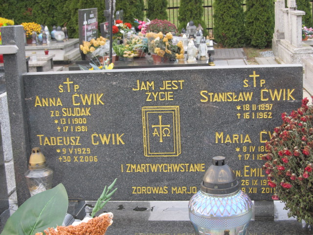 Maria Ćwik 1865 Góra Motyczna - Grobonet - Wyszukiwarka osób pochowanych